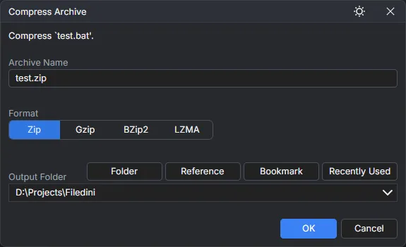 Compress type